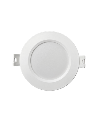 Q-100P LED panel 3W 330lm 4000K biely - kruhový vstavaný Qtec