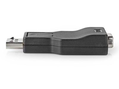Nedis CCGB37935BK - DisplayPort – VGA Adaptér | DisplayPort Zástrčka - VGA Zásuvka | Čierna farba Adaptér, zástrčka DisplayPort, zásuvka VGA, čierna