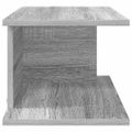 vidaXL Nočný stolík 2 ks Sivý Sonoma 40 x 30 x 25 cm Kompozitné drevo