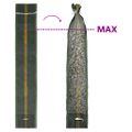 vidaXL Vrecia na piesok 10 ks tmavo zelené 103x25 cm HDPE