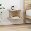 vidaXL Nočný stolík Sonoma dub 40 x 30 x 25 cm Kompozitné drevo