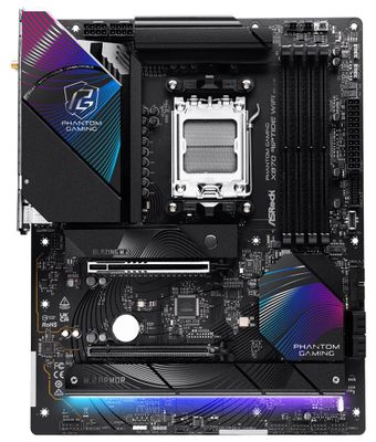 ASRock X870 Riptide WiFi / AMD X870 / AM5 / 4x DDR5 DIMM / 3x M.2 / HDMI / USB-C / WiFi / ATX Základná doska, AMD X870, AM5, 4× DDR5 DIMM (max. 256GB), 3× M.2, HDMI, 2× USB-C, Wi-Fi, ATX