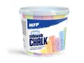 Kriedy M chodníkové okrúhle 20ks mix farieb - vedierko