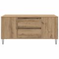 vidaXL Konferenčný stolík Remeselný dub 102 x 44,5 x 50 cm