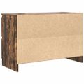 vidaXL TV skrinka dymový dub 80x35x54 cm spracované drevo