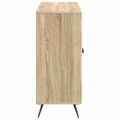 vidaXL Servírovacia skriňa Dub sonoma 89 x 34,5 x 80 cm