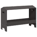 vidaXL Krmná žľab pre slede Čierna 81 x 32 x 53,5 cm