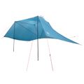 vidaXL Auto Stan 350 x 250 cm Modrá Polyester a oceľ