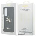 Obal Guess Fixed Glitter Big 4G Metal Logo pre Samsung Galaxy S26 čierny