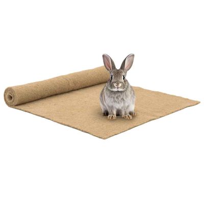vidaXL Konopná podložka pre hlodavce 1x1 m 5 mm