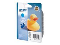 8 ml – azúrová – originálny – blister s RF / akustickým alarmom – atramentová cartridge – pre Stylus Photo R240, R245, RX420, RX425, RX520