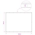 vidaXL Záclona na balkónové súkromie 150 x 200 cm Textil s PU povlakom