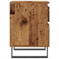 vidaXL Nočné stolíky 2 ks staré drevo 40x35x50 cm kompozitné drevo
