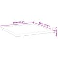 vidaXL Stolová doska štvorcová 80x80x4 cm masívna akácia