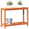 vidaXL Stôl na presádzanie a polica voskovohnedý 108x35x75 cm borovica