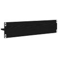 vidaXL Stenné police 4 ks Čierny dub 80 x 11,5 x 18 cm