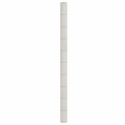 vidaXL Membrána proti burine biela 2x50 m PP