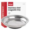 Magnetická miska z nehrdzavejúcej ocele 150mm AMIO-04915