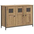 vidaXL Servírovacia skriňa Dub artisan 100 x 35 x 70 cm