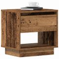 vidaXL Nočný stolík 2 ks Staré drevo 45 x 34 x 44 cm Kompozitné drevo