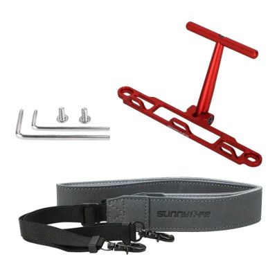Držiak s popruhom Sunnylife pre ovládač DJI RC / RC 2 (červený) ZJ764-R