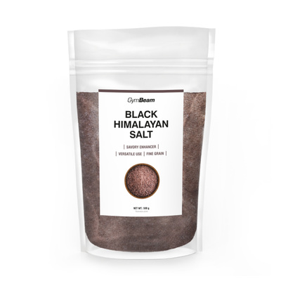 Čierna himalájska soľ 500 g - jemná - GymBeam