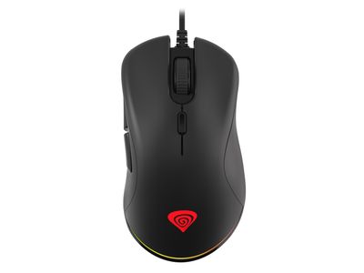 Genesis herná optická myš KRYPTON 200/RGB/6400 DPI/Herná/Optická/6 000 DPI/Drôtová USB/Čierna