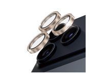 PanzerGlass Hoops Apple iPhone 17 Pro/16 Pro/15 Pro/17 Pro Max/16 Pro Max/15 Pro Max trblietavo zlaté ochranné krúžky pre šošovky fotoaparátu
