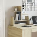 vidaXL Organizér na stôl, dub sonoma 49x20x52,5 cm, kompozitné drevo
