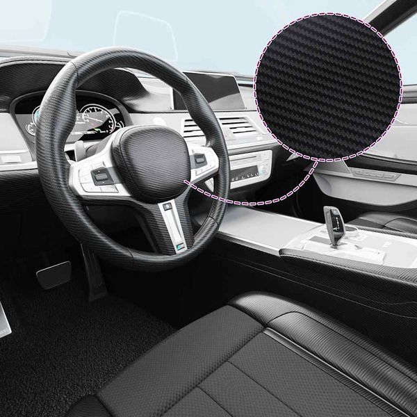 vidaXL Fólia na automobily 2 ks 3D čierna 100x150 cm