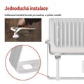 LED reflektor GLARO EMOS ZS2334W s pohybom citlivým čidlom, 30 W, biely, IP54, 3000 lm, neutrálny biely