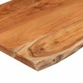 vidaXL Kúpeľňová doska 100x60x3,8 cm obdĺžniková akáciový masív