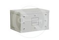 Rozvádzač nástenný SENSA 6U 500mm, dvere plech, RAL 7035, SENSA-6U-65-21-G Rozvaděč nástěnný SENSA 6U 500mm, dveře plech, RAL 7035, SENSA-6U-65-21-G