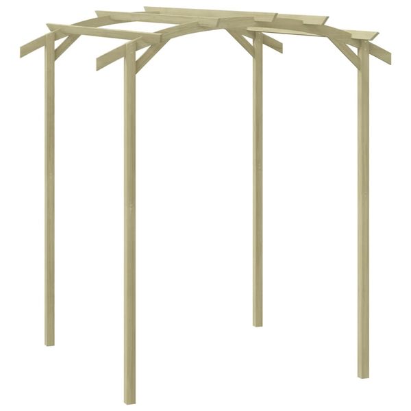 vidaXL Záhradná pergola, impregnovaná borovica 180x197x210 cm