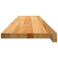 vidaXL Schodiskové stupne 8 ks svetlohnedá 110x30x2 cm dubový masív