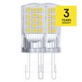 LED žiarovka Classic JC / G9 / 4 W (40 W) / 470 lm / neutrálna biela