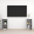 vidaXL TV skrinky 2 ks, betónovo sivé 72x35x36,5 cm, kompozitné drevo