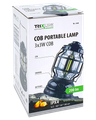 LED COB 3x3W vonkajšia lampa na batérie TR-216R TRIXLINE čierna
