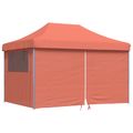 vidaXL Párty stan 279 x 410 x 315 cm Tehlová Oxfordská látka