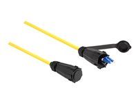 Optical fiber cable LC Duplex to LC Dupl