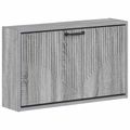 vidaXL Nástenný botník HOORN 71 x 17 x 43 cm Kompozitné drevo
