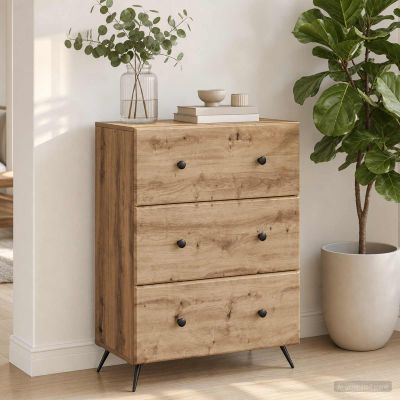 vidaXL Zásuvkový kabinet 66 x 34,5 x 90 cm Kompozitné drevo