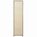 vidaXL Šatník s priehradkami a tyčami krémový 150x45x176 cm látkový