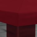 vidaXL Kryt altánku s bočnými stenami Vínovo červená 600,5 x 300,5 cm