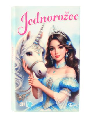Karty Čierny Peter + pexeso a dueto Jednorožec