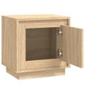 vidaXL Nočné stolíky 2 ks dub sonoma 44x35x45 cm spracované drevo