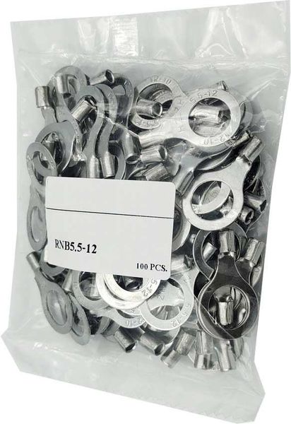 Oko káblové 13 mm, kábel 4-6 mm² (RNB 5,5-12), balenie 100 ks