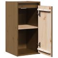 vidaXL Nástenné skrinky 2 ks medovohnedé 30x30x60 cm masívna borovica
