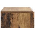 vidaXL Nástenný bočný stôl 87,5 x 34,5 x 17 cm Kompozitné drevo