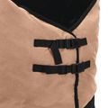 vidaXL Plášť pre kone Kapučínová 135 cm Polyester